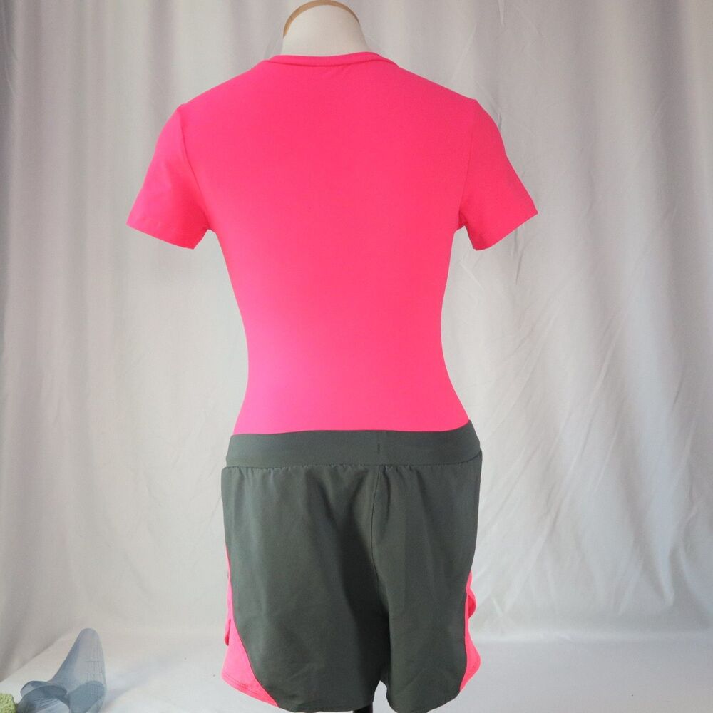 Under Armor Swim Trunks and matching T-shirt girls Size XS (10-12) - Picture 5 of 9